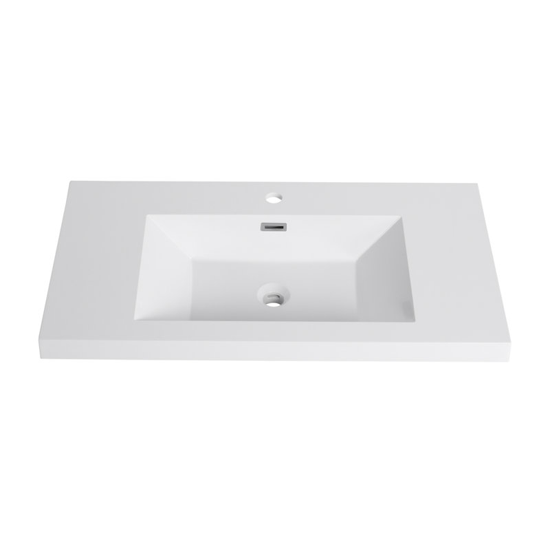 36" Bathroom  Resin Sink