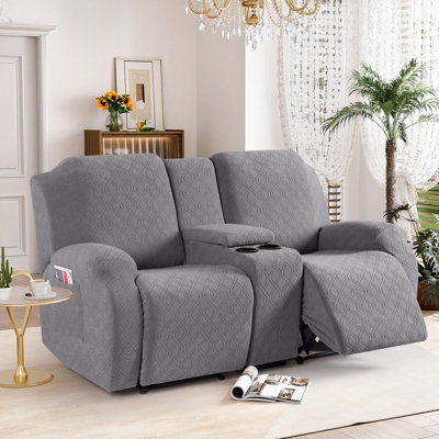 Causeuse inclinable avec housse pour console Wald Stretch