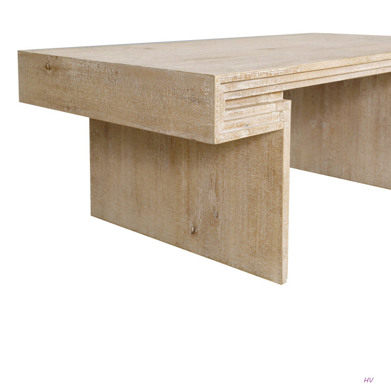 Table basse American Vintage, Naturel antique