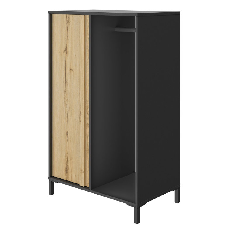 Doukala 1 Door Manufactured Wood Wardrobe