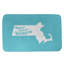 Tapis pour salle de bain en microfibre rectangulaire antidérapant antidérapant-42101565-42101574-123432632