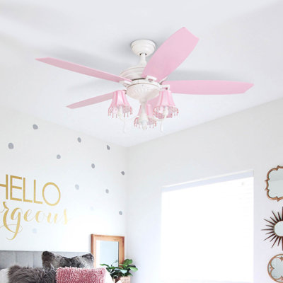 Ventilateur de plafond 48 "avec lumière DEL Elsa