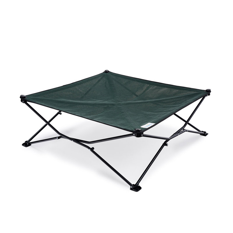 Lit pour animal de compagnie, Vert, H 11,5 po x l 41 po x P 41 po