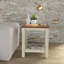 Solid Wood End Table-18386276