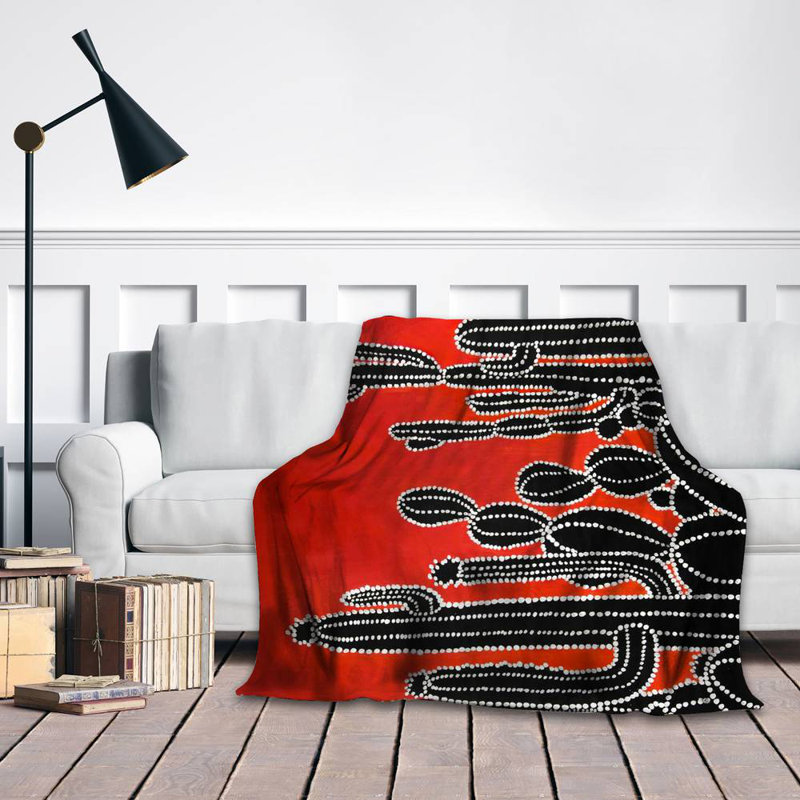 Blanket Prints Hand Woven Throw Blanket