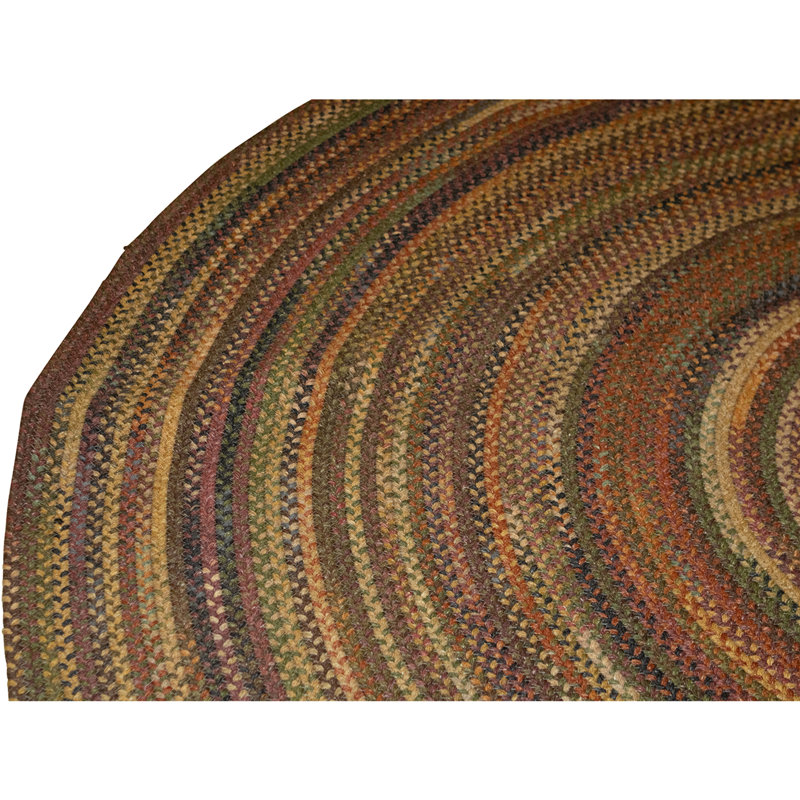Hand Knotted Wool Area Rug in Tan