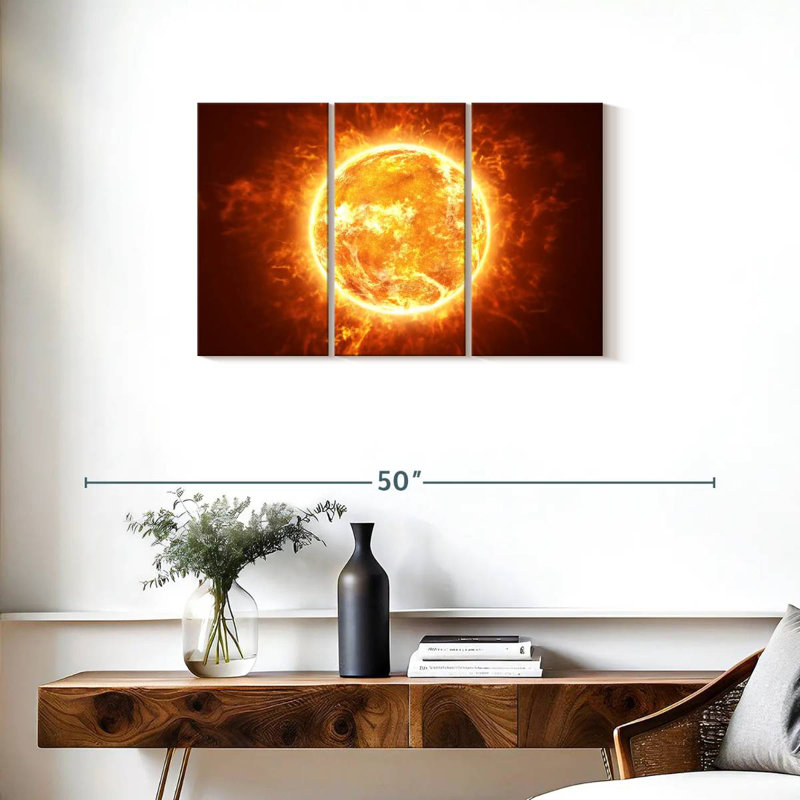 Oberle Scorching Sun, 20" H x 33" W