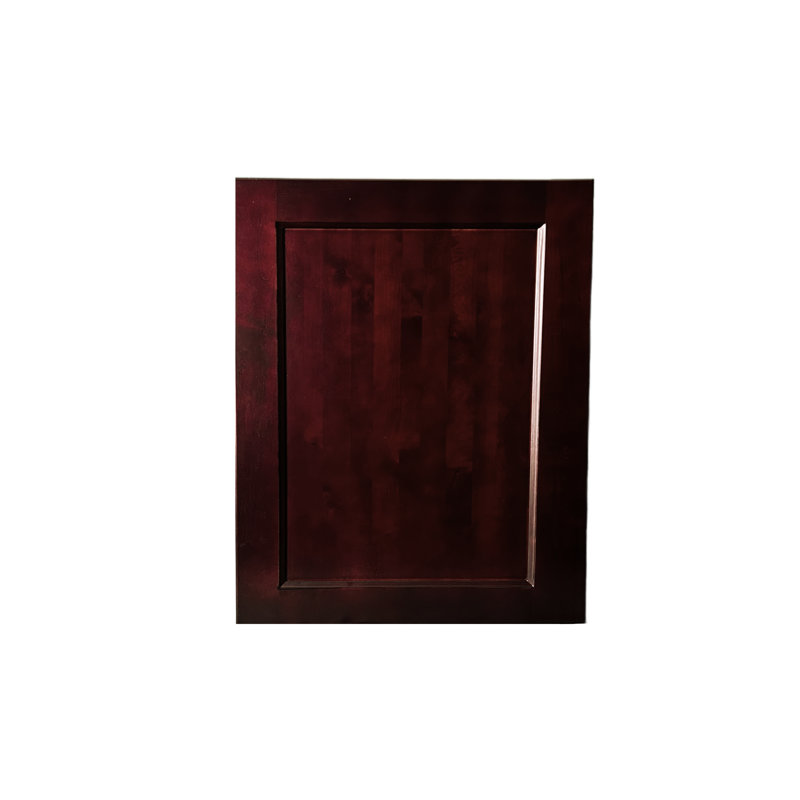 Base de porte décorative en bois franc H 30 po, H 30 po x l 24 po