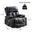 Fauteuil de massage électrique Power Lift, adapté aux personnes âgées, avec fonctions de chauffage et de vibration, cuir polaire avec USB, peut être utilisé pour s'allonger