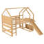 Lit mezzanine en bois massif avec bibliothèque pour enfants-1452971062-1452971060
