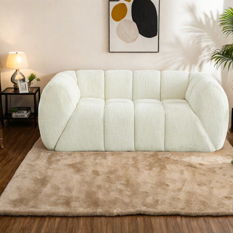 Canapé confortable en mousse de chenille, style moderne pour le salon et la chambre à coucher