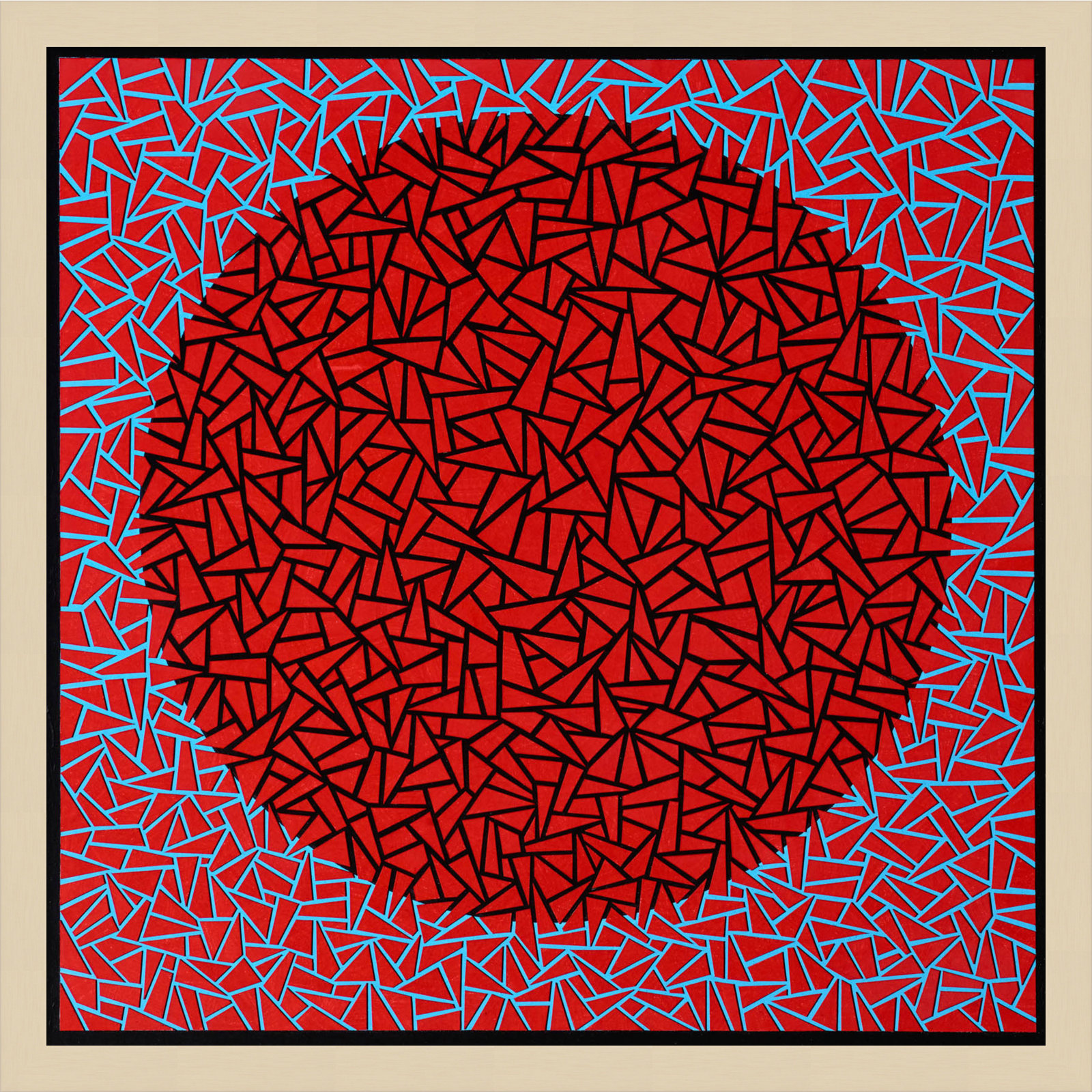 Gods Navel by Alex Dunn, Brown, 21" H x 21" W x 1" D