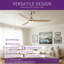 Ventilateur de plafond 52 po Homewood-133696915