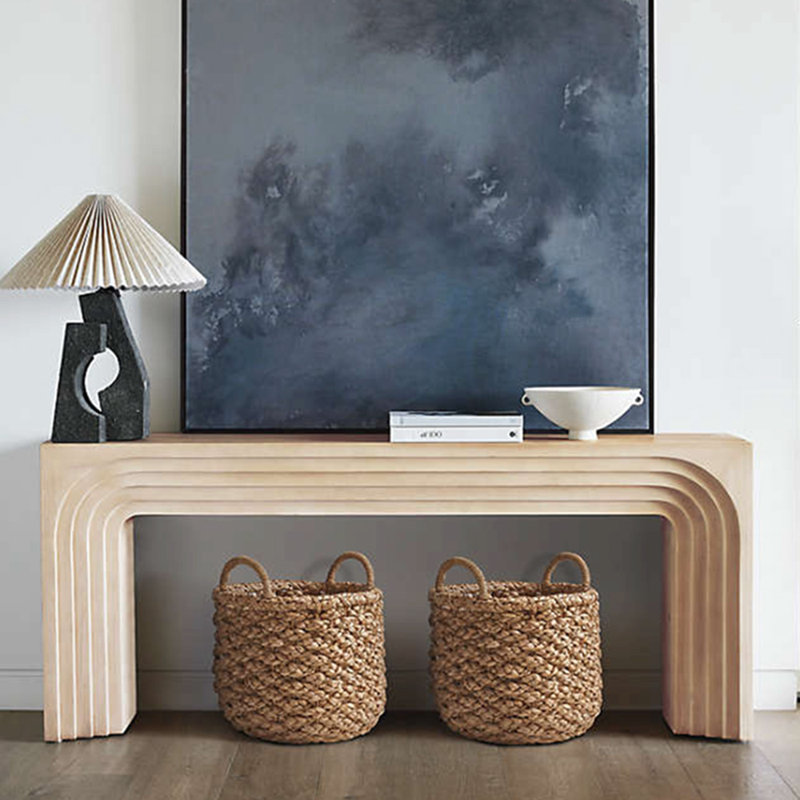 Console en bois de style médiéval
