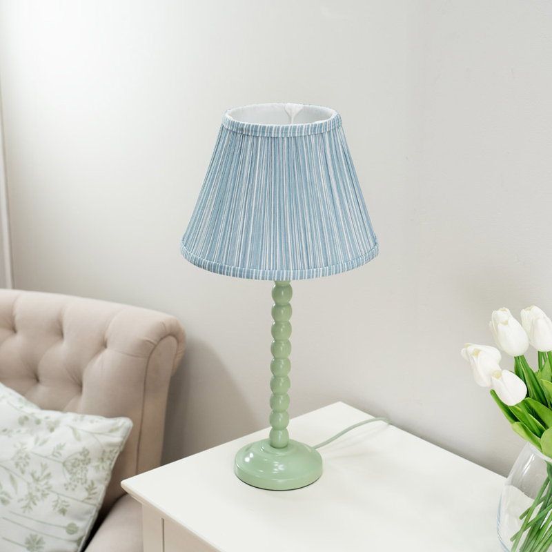 Ted Wood Table Lamp, Green