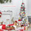 Arbre de Noël blanc effilé-759995468