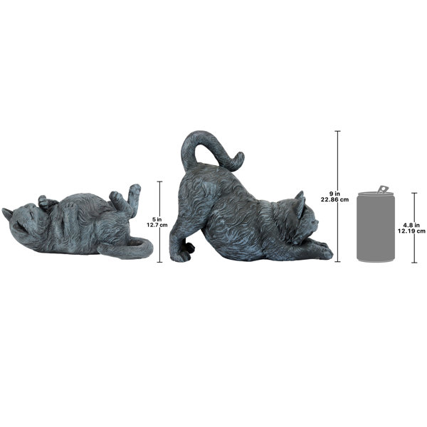 Playful Cats Statue Collection: Set of Two - QL957118 - Design Toscano