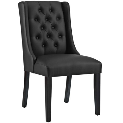 Modway Baronet Button Tufted Fabric Dining Chair
