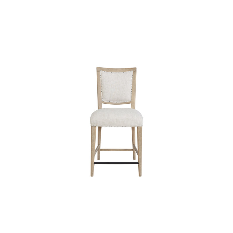 Ensemble de 2 tabourets de comptoir au fini couleur sable
