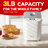 Davivy 3LB Bread Maker Machine with Gloves 15-in-1 Automatic Large Capacity Bread Machine Nonstick Bowl For Bread, Jam& Yogurt