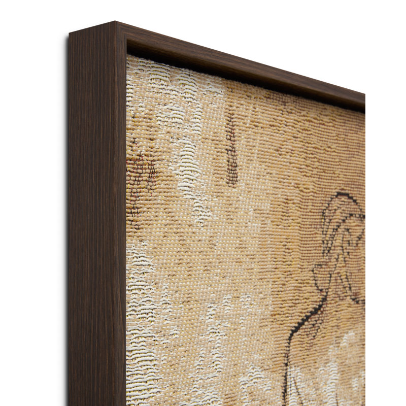 Amber Lewis x Loloi Lilian Beige / Ivory 2'-9" x 2'-10" Wall Art