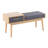 Himmel Polyester Blend Upholstered Storage Bench-1763460257