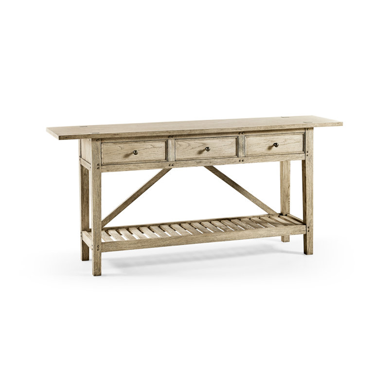 Inclination 72'' W Solid Wood Console Table