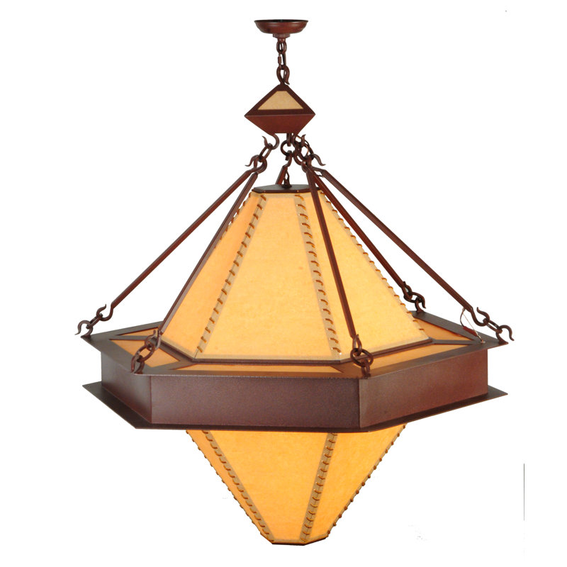 Rustic Lodge 6 - Light Chandelier
