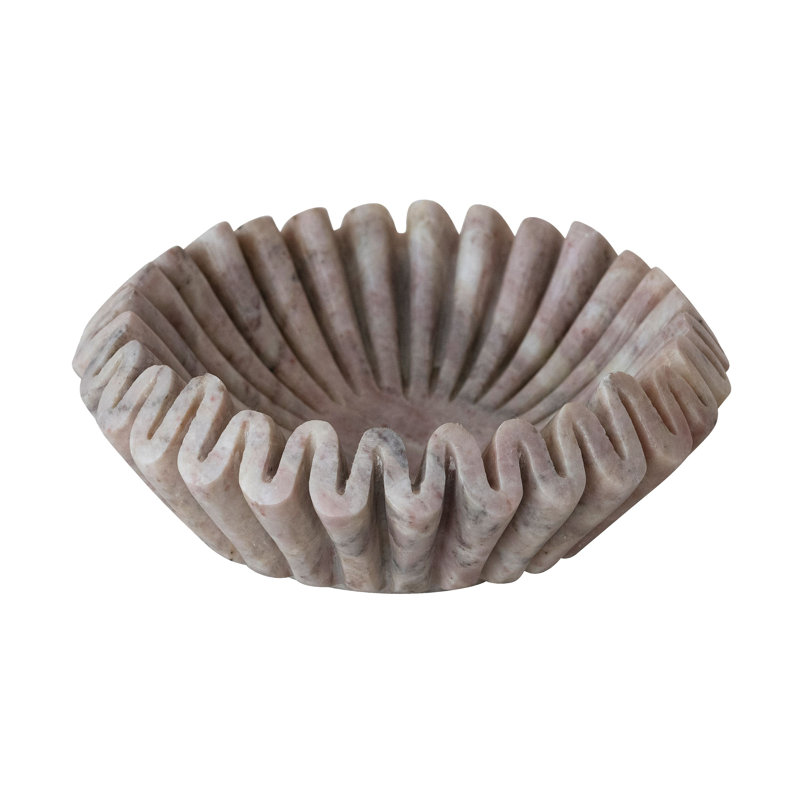 Marble Fluted Dish