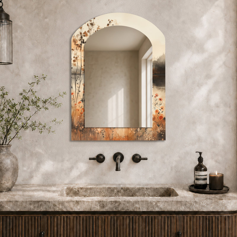 Miroir de salle de bain Farmhouse, 34" x 25"