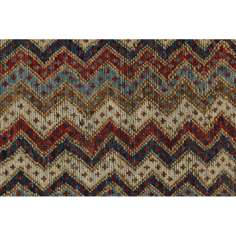 Burano One-of-a-Kind Hand Knotted Area Rug, Rectangle 2'11" x 3'