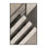 Tapis de brique doux et moelleux en brique industrielle noir Eberhard