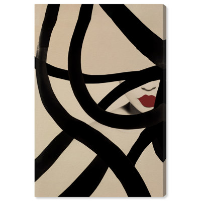 Art féminin sur toile Bella Stroke II par Art Remedy