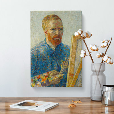 Self-Portrait Vol.6 by Vincent Van Gogh - Wrapped Canvas