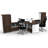 Laqueena Rectangle 2 Person Benching Workstation