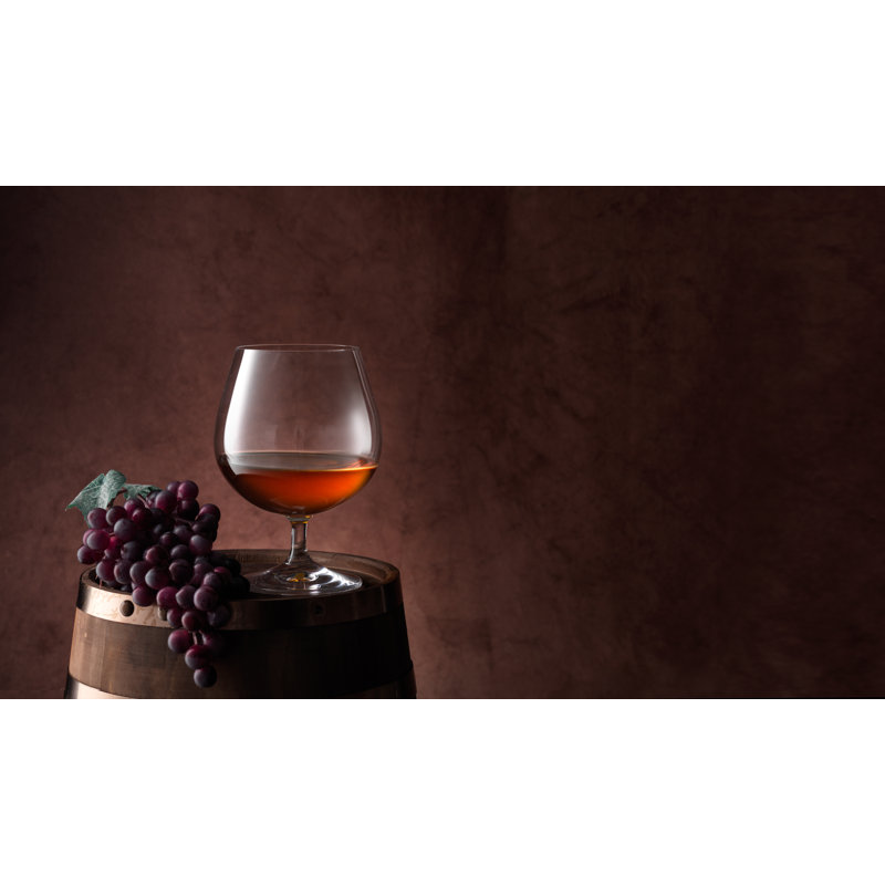 JoyJolt Cask Brandy Glasses, 13.5oz
