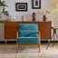 Fauteuil en chenille Mid-Century-134099079