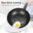 CS KOCHSYSTEME Non-Stick Aluminum Wok with Lid