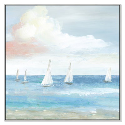 Ibis "Beach Sail Bliss" Print by Nan