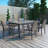 Arynne Outdoor Patio Rectangle Dining Table-437826305