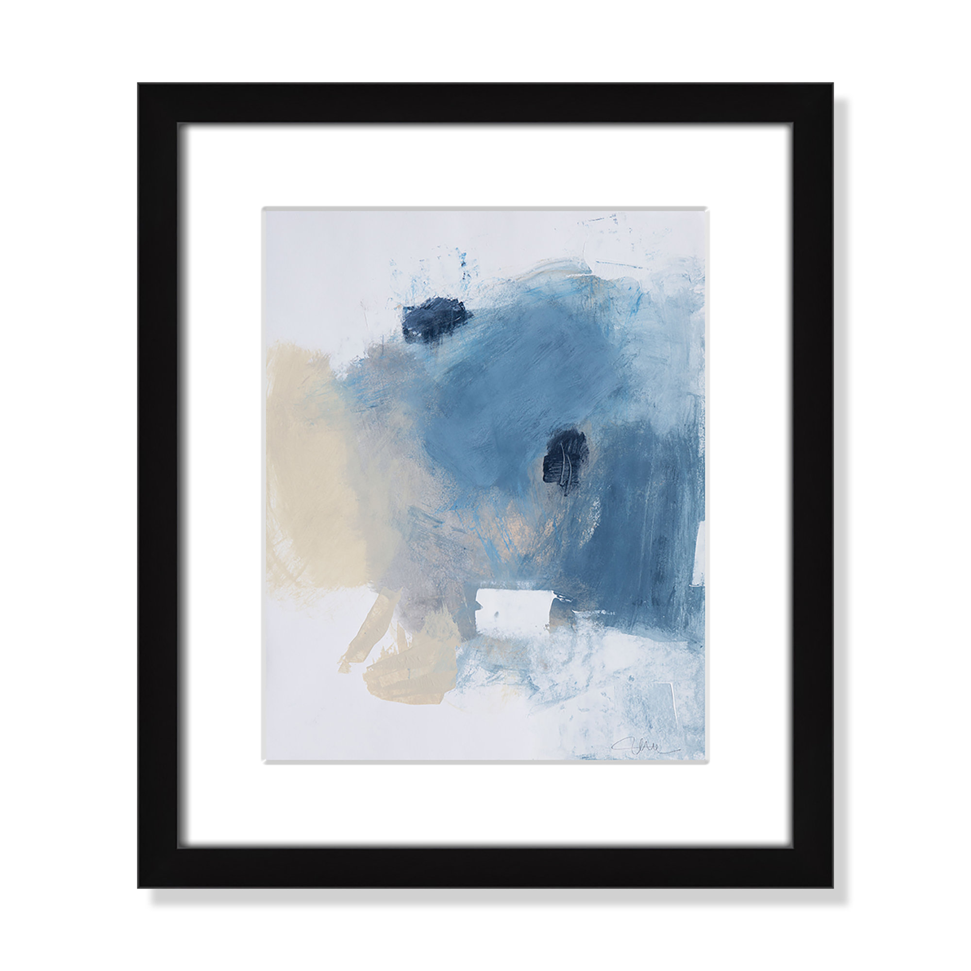Coastal Carnival I Print by Casa Fine Arts, Black Single Picture Framed Paper, White, 15" H x 13" W x 1.25" D