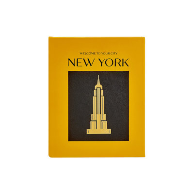 Trope New York Leather Bound Book