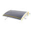Tinted Easy Fit Door Canopy W1m x D0.6m-20504631