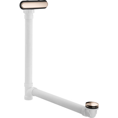 Clearflo Slotted 1.5" Leg Tub Drain with Overflow