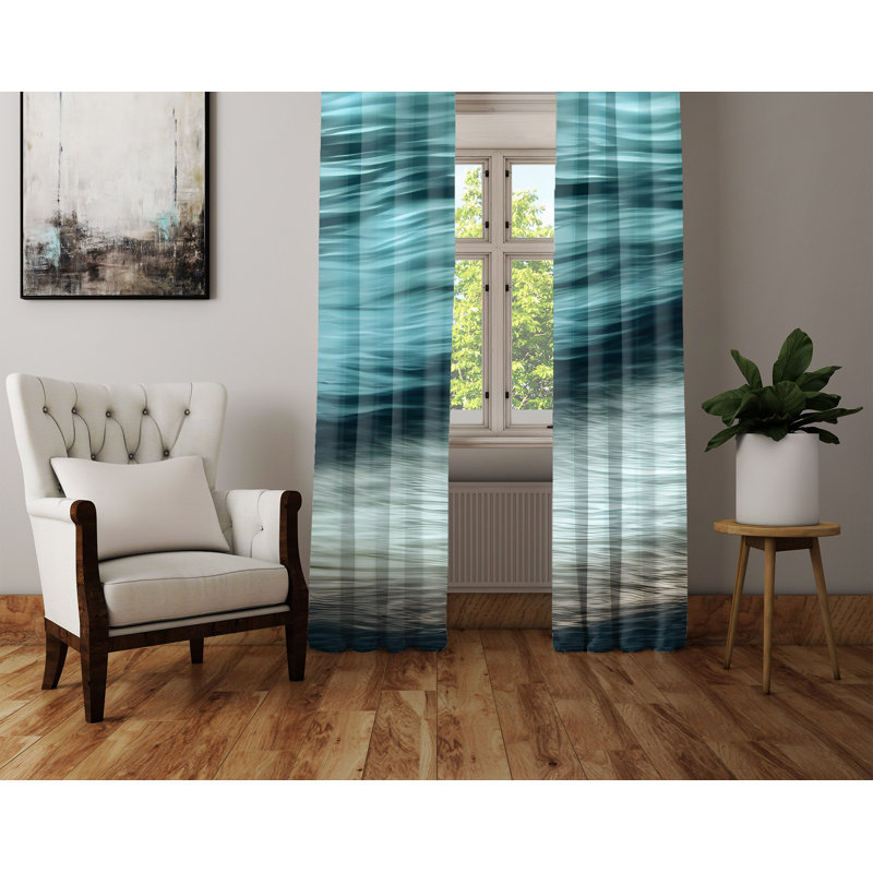 Rideau en polyester Taro, L 40 po x L 61 po