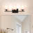 Allaire Plug & Play 3-Light Vanity Light in Transitional and Modern Style-8.57 Inches Tall and 23.5 Inches Wide