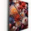 Horloge murale rouge et blanc Coral Underwater Bouquet II - Coastal Coral-1892655755