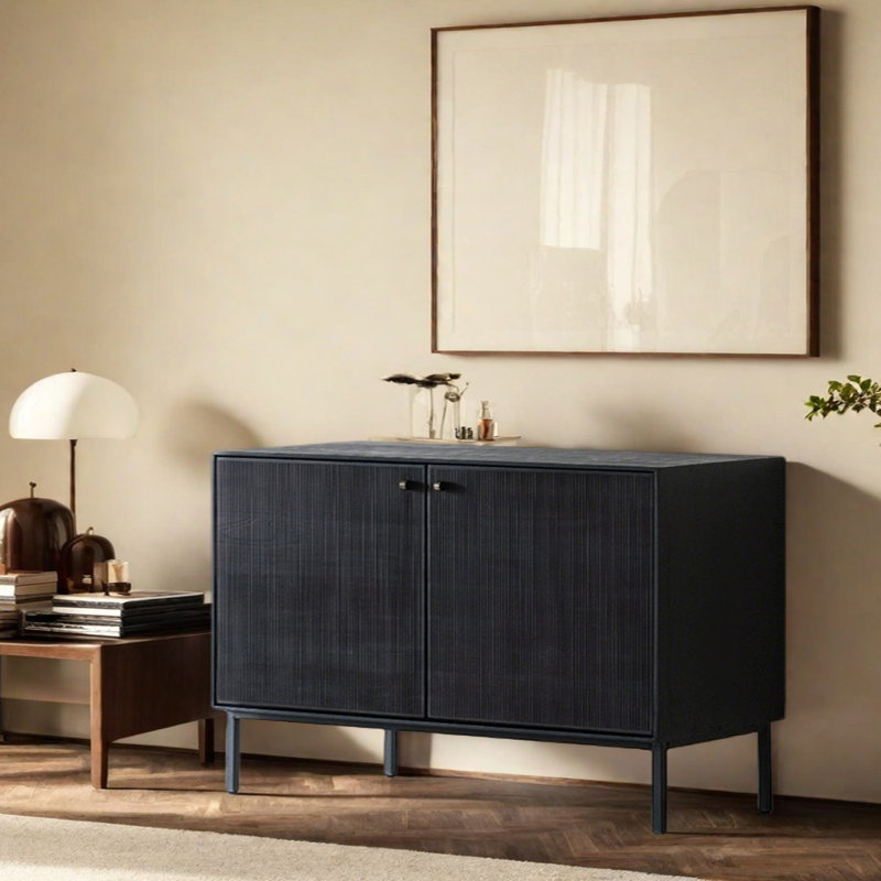 Buffet léger de style rétro luxueux