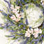 Couronne de fleurs artificielles 22 "en grappe de baies en grappe-1069805240