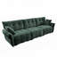Canapé 3 places avec 2 repose-pieds-595198826